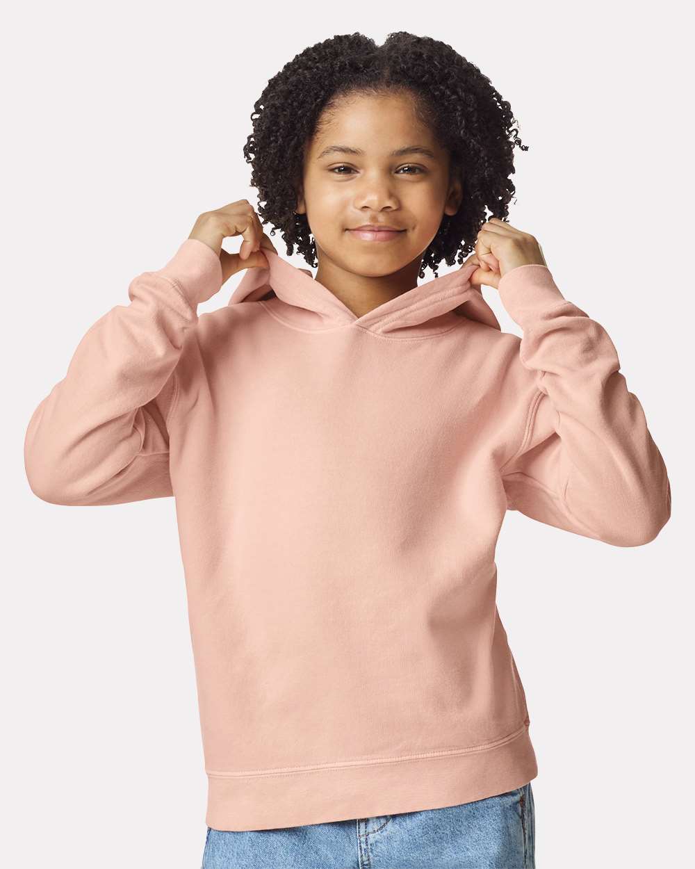 Comfort Colors 1467Y Youth Garment-Dyed Lightweight Fleece Hooded Sweatshirt