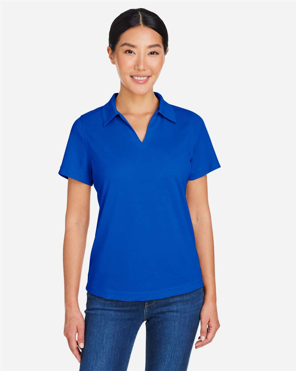 Core365 CE104W Women's Market Snag Protect Mesh Polo