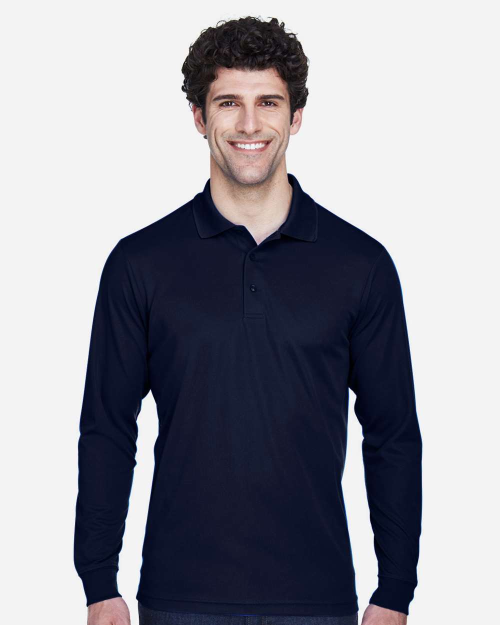88192T Men's Tall Pinnacle Performance Long Sleeve Piqué Polo