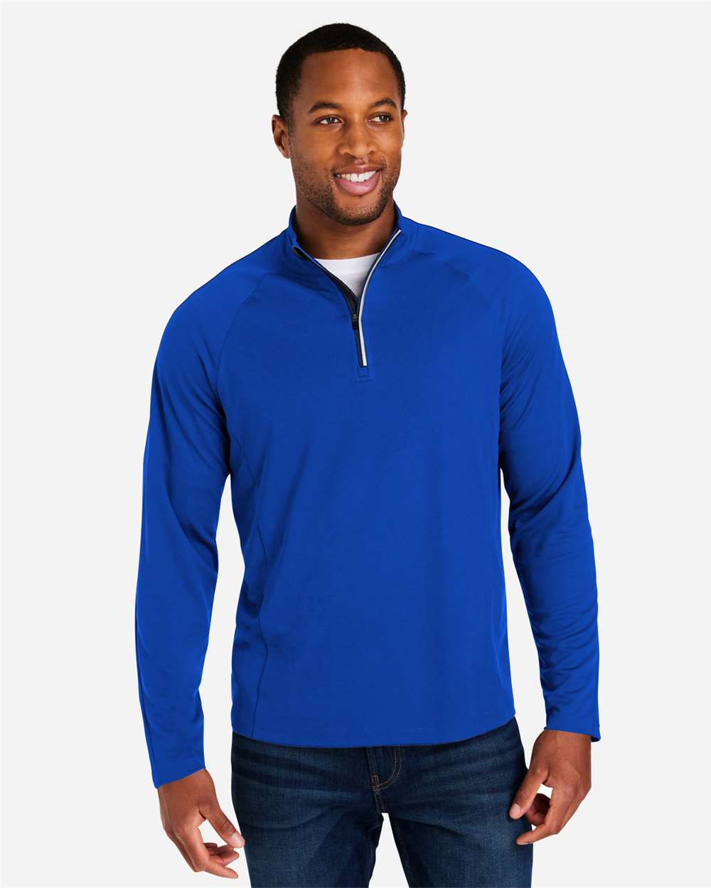Core365 CE418 Men's Pique 1/4-Zip Pullover