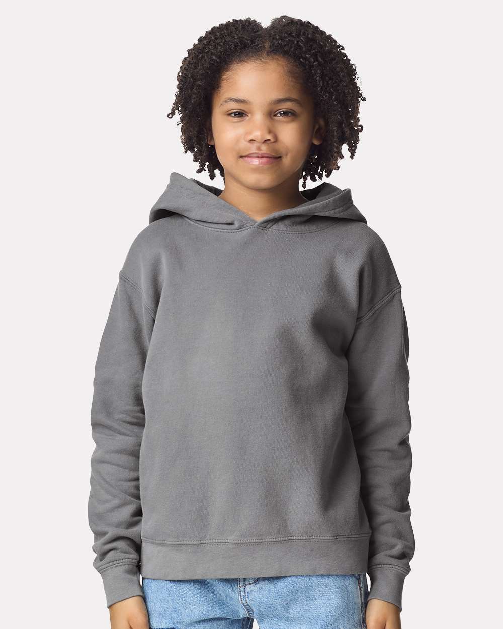 Comfort Colors 1467Y Youth Garment-Dyed Lightweight Fleece Hooded Sweatshirt