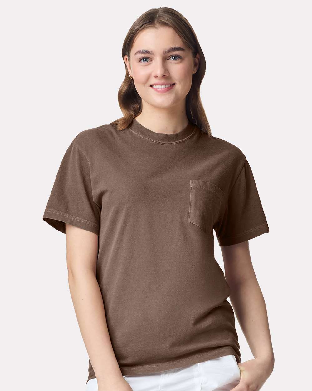 Unisex Garment-Dyed Heavyweight Pocket T-Shirt - 6030