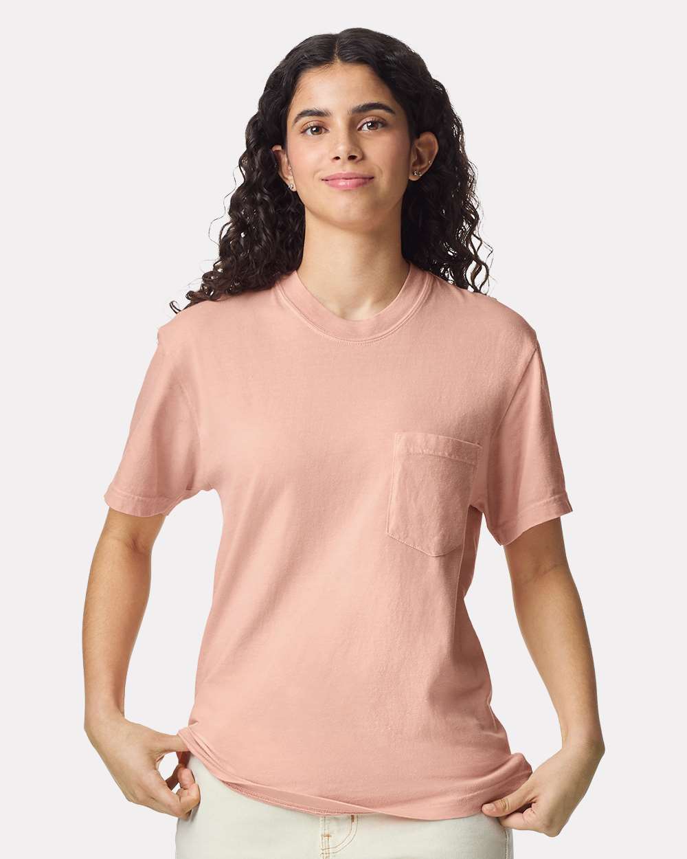 Unisex Garment-Dyed Heavyweight Pocket T-Shirt - 6030