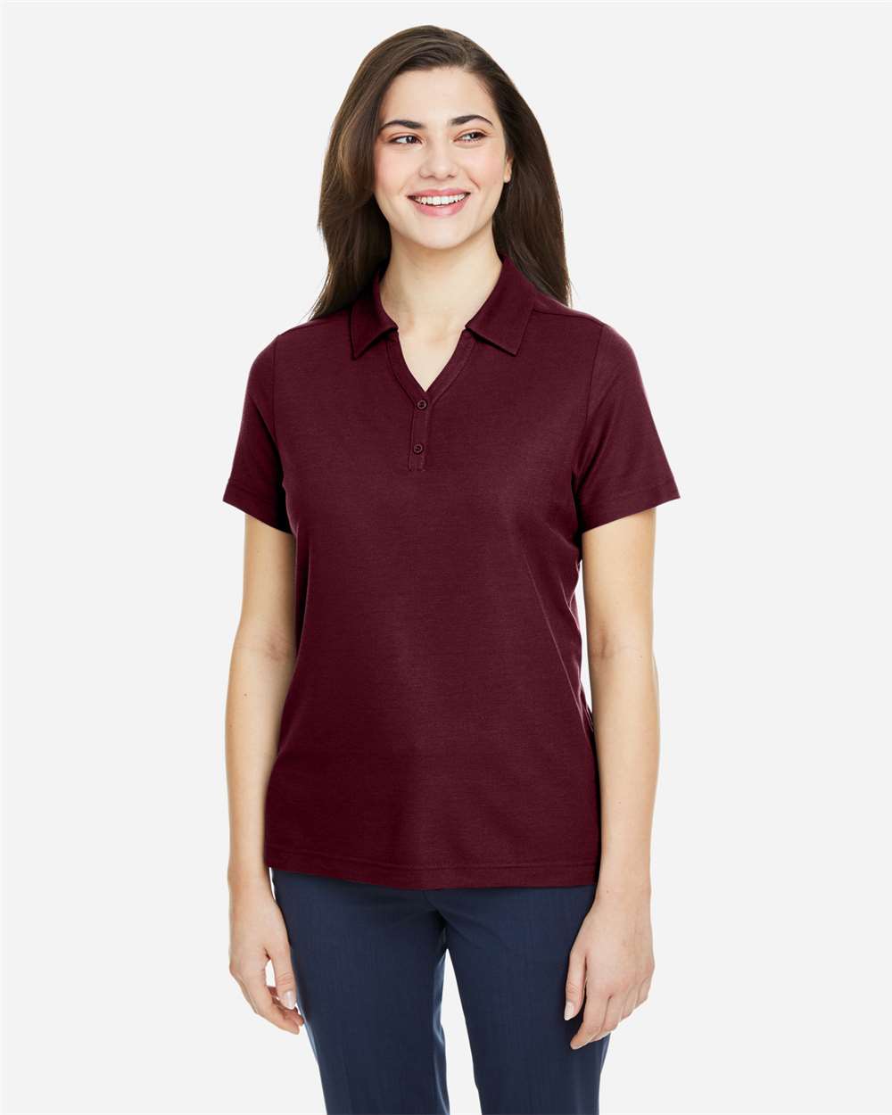 Core365 CE112W Women's Fusion ChromaSoft™ Pique Polo