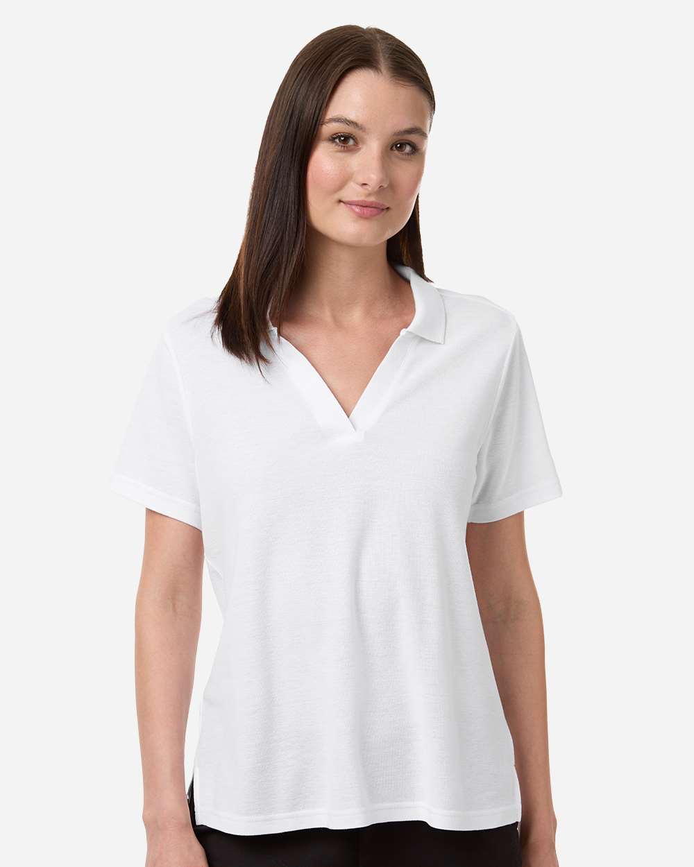 CE106W Women's Resolve CVC Performance Pique Polo