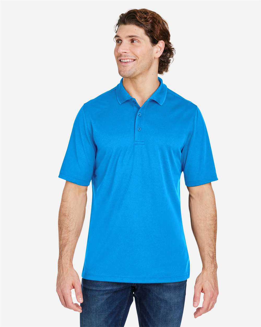 CORE365 CE104 Men's Market Snag Protect Mesh Polo