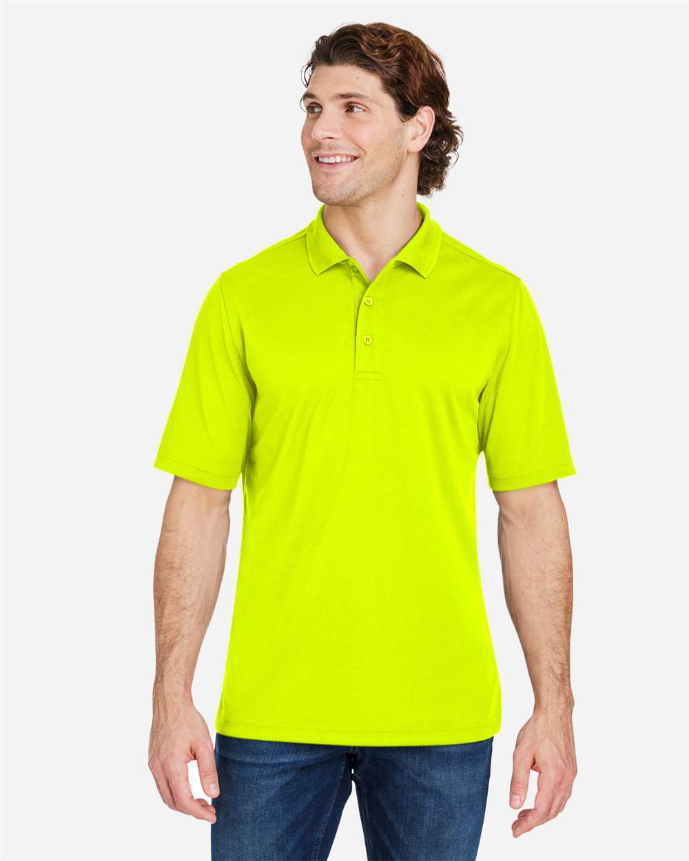 CORE365 CE104 Men's Market Snag Protect Mesh Polo