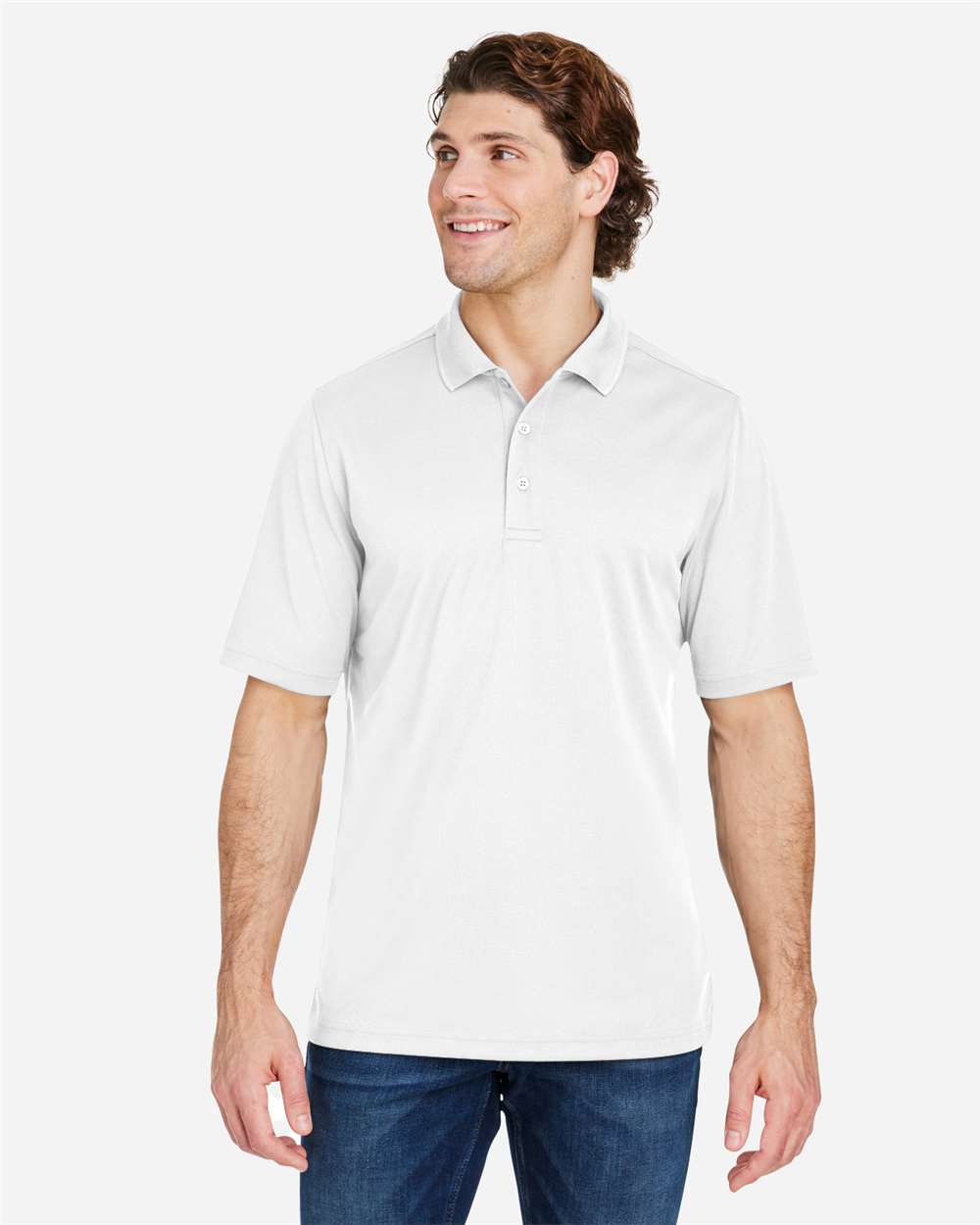CORE365 CE104 Men's Market Snag Protect Mesh Polo