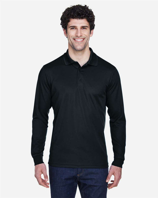 Core365 88192 Men's LS Piqué Polo