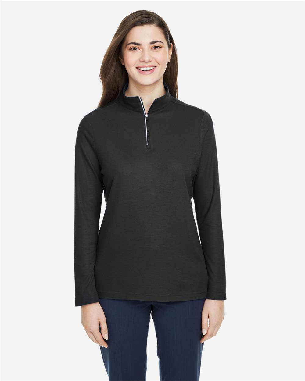 Core365 CE405W Women's Pique 1/4-Zip Pullover