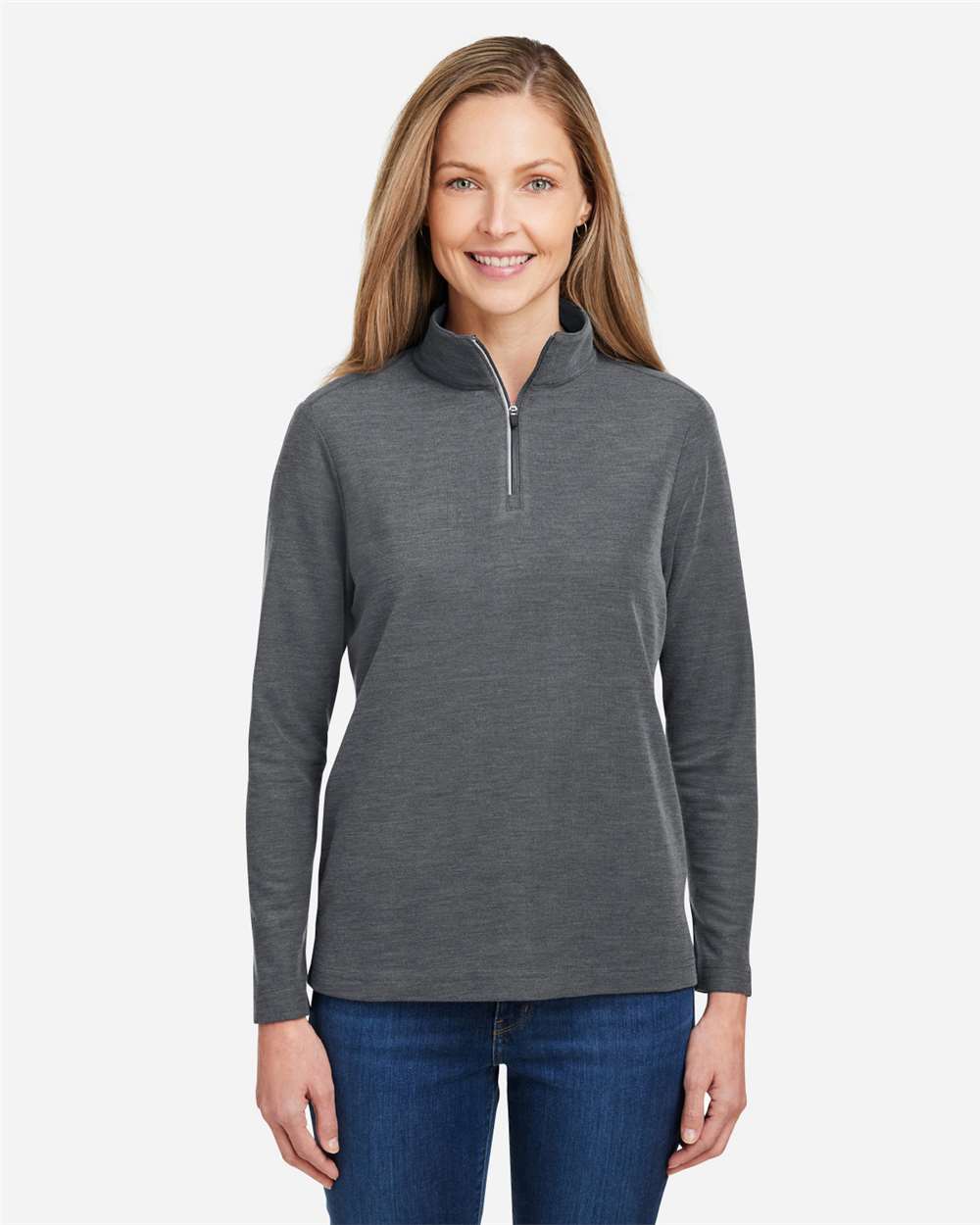 Core365 CE405W Women's Pique 1/4-Zip Pullover