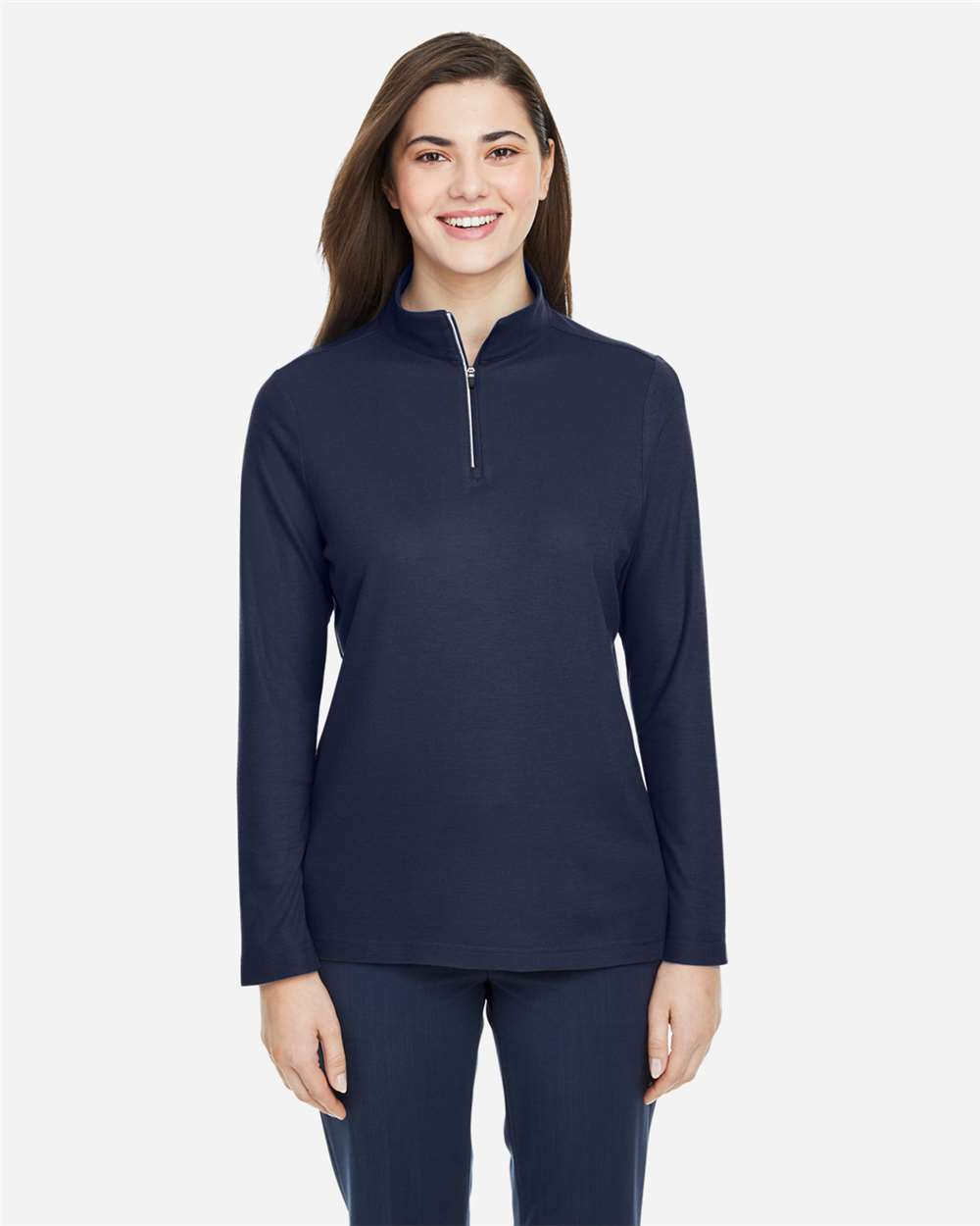 Core365 CE405W Women's Pique 1/4-Zip Pullover