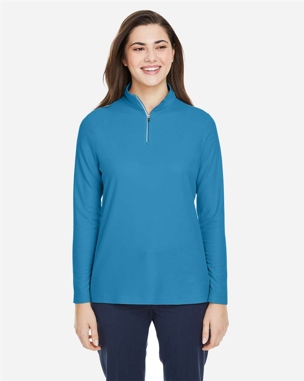 Core365 CE405W Women's Pique 1/4-Zip Pullover