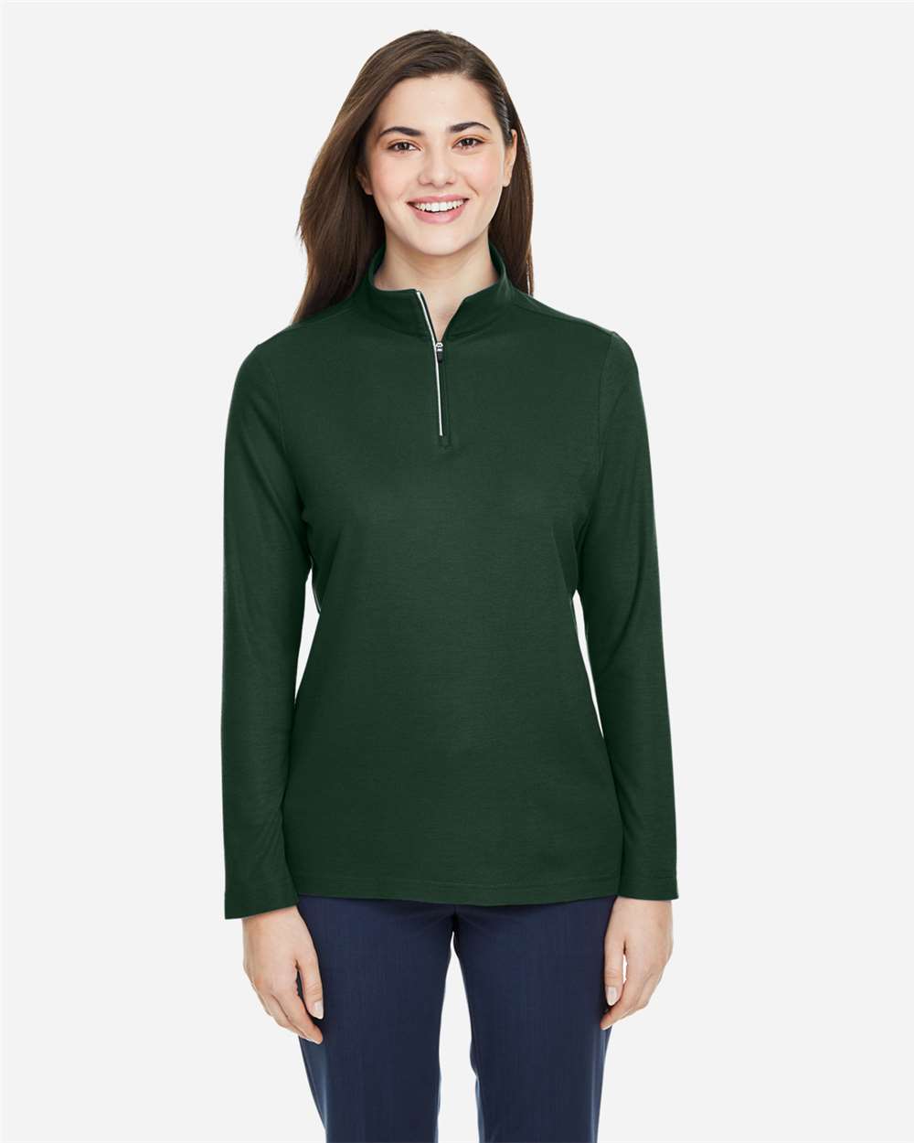 Core365 CE405W Women's Pique 1/4-Zip Pullover