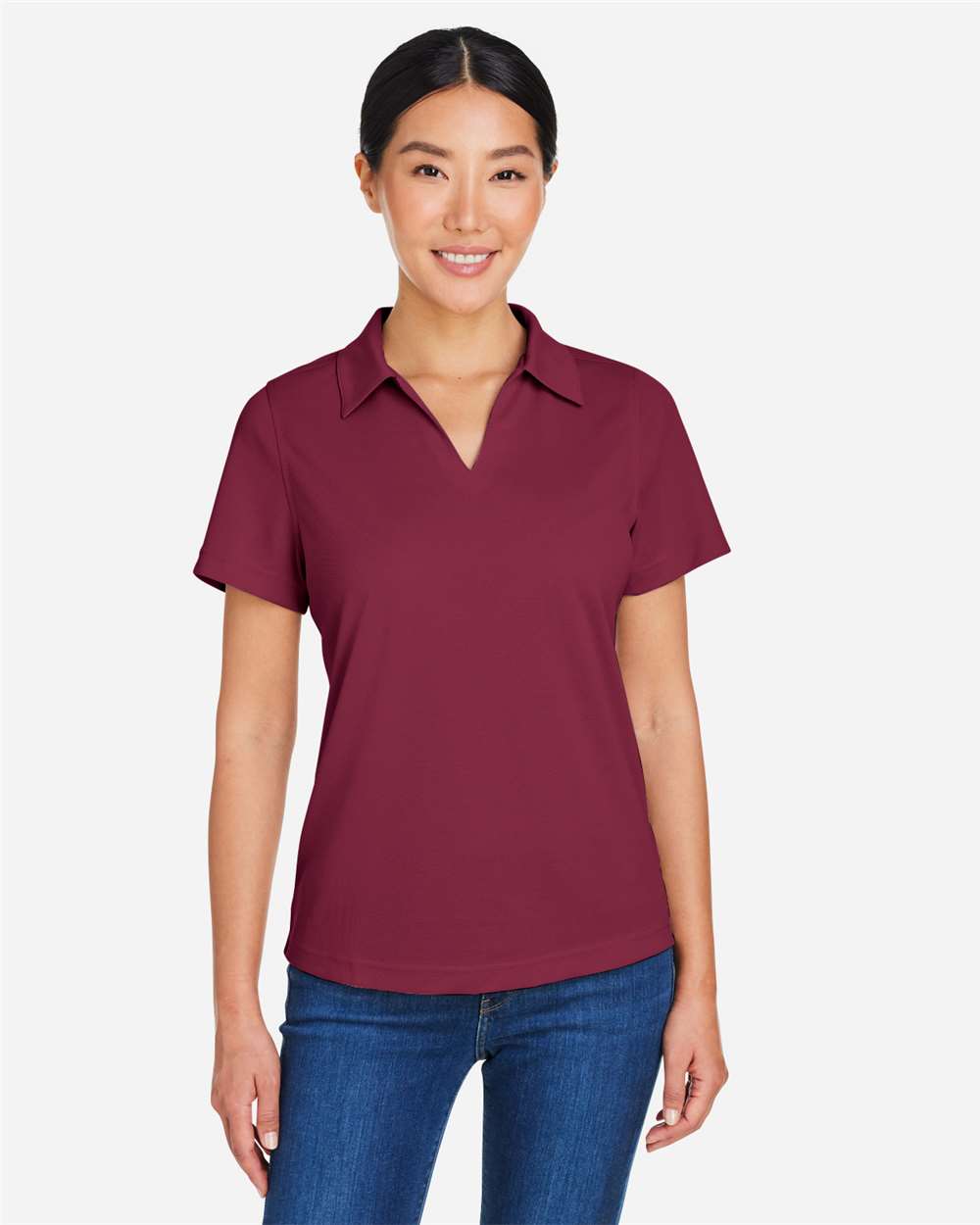 Core365 CE104W Women's Market Snag Protect Mesh Polo