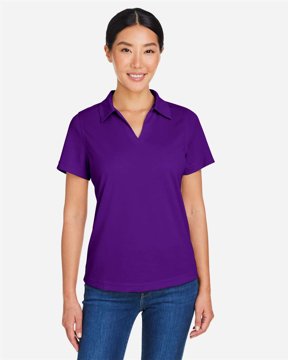 Core365 CE104W Women's Market Snag Protect Mesh Polo