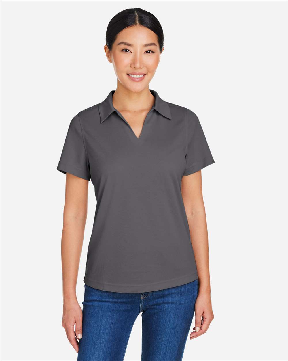 Core365 CE104W Women's Market Snag Protect Mesh Polo