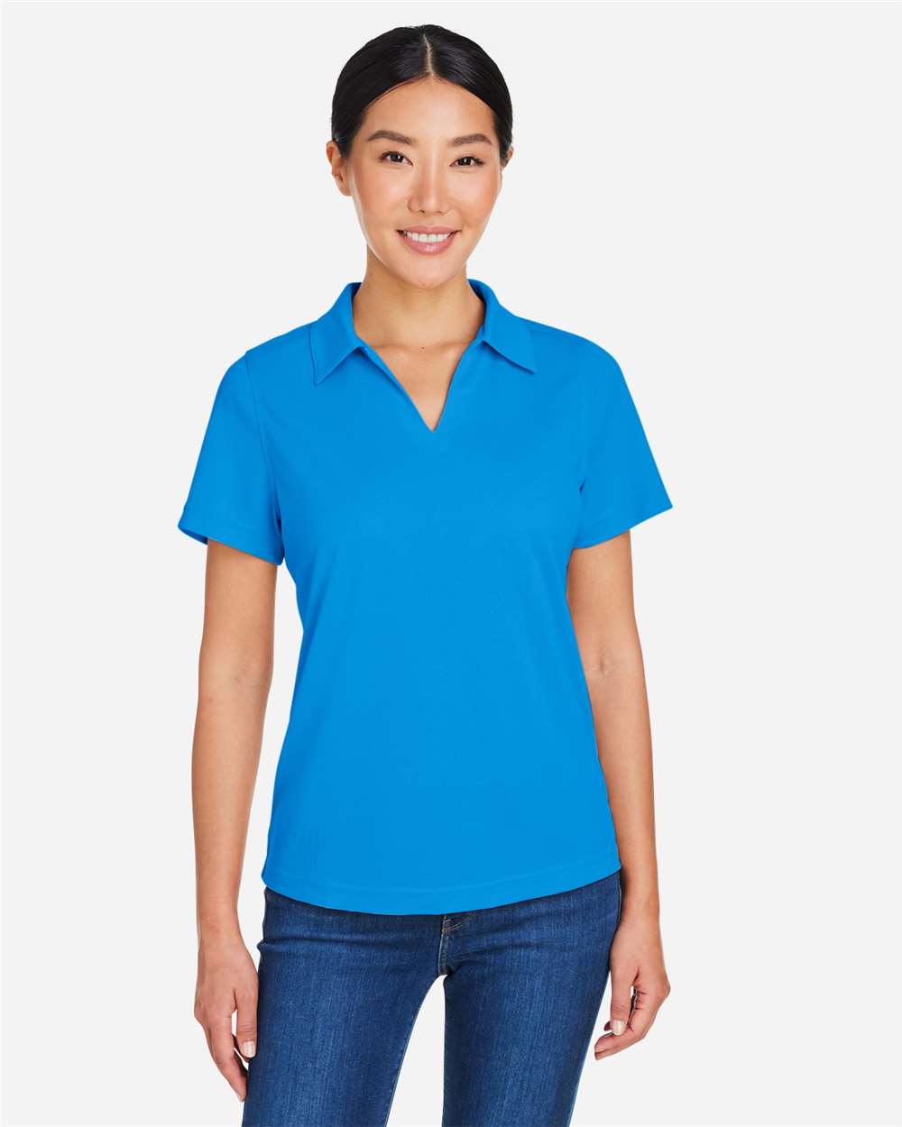 Core365 CE104W Women's Market Snag Protect Mesh Polo