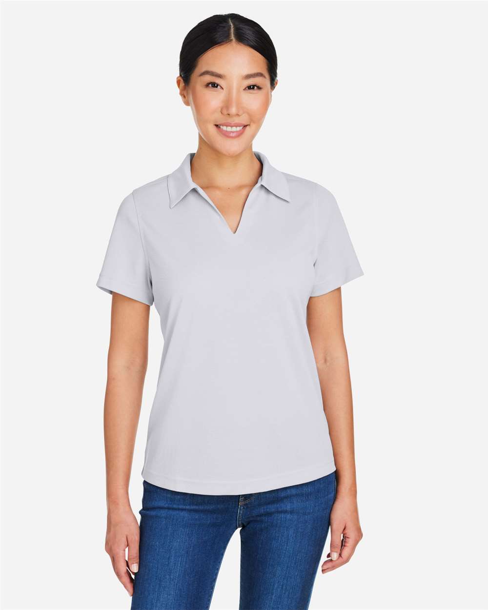 Core365 CE104W Women's Market Snag Protect Mesh Polo