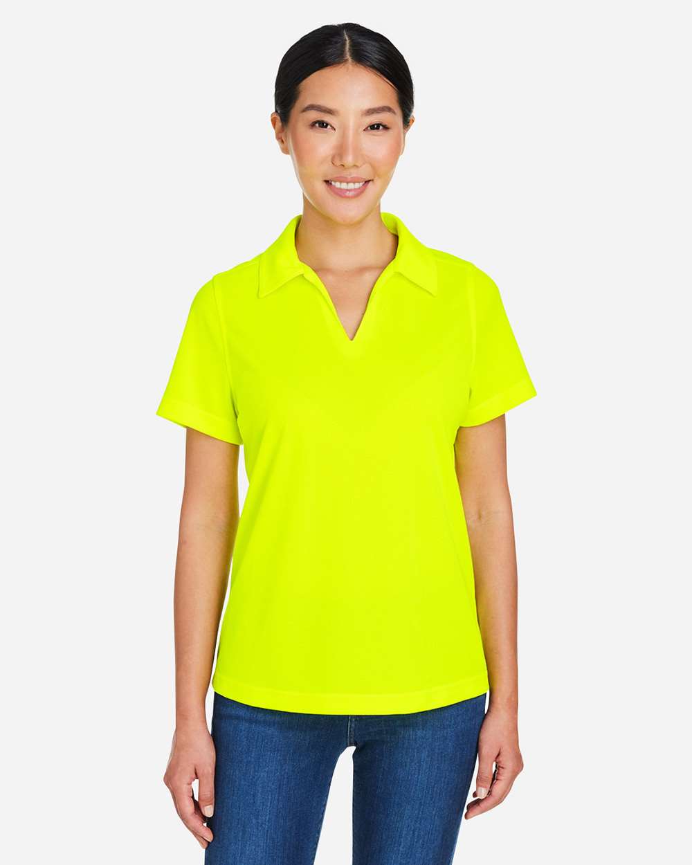 Core365 CE104W Women's Market Snag Protect Mesh Polo