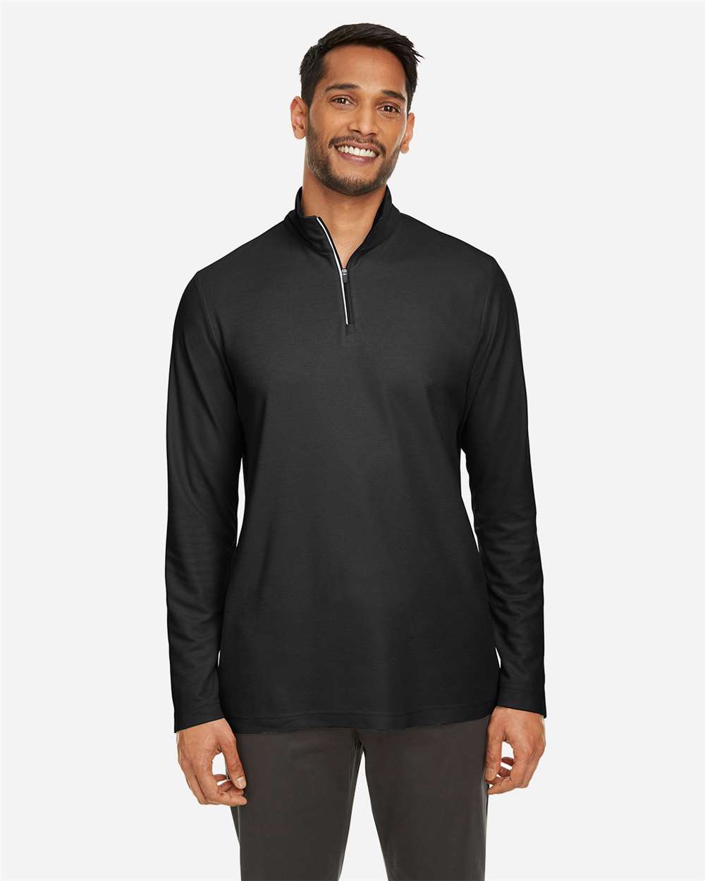 CORE365 CE405 Men's Fusion ChromaSoft™ Pique 1/4-Zip Pullover