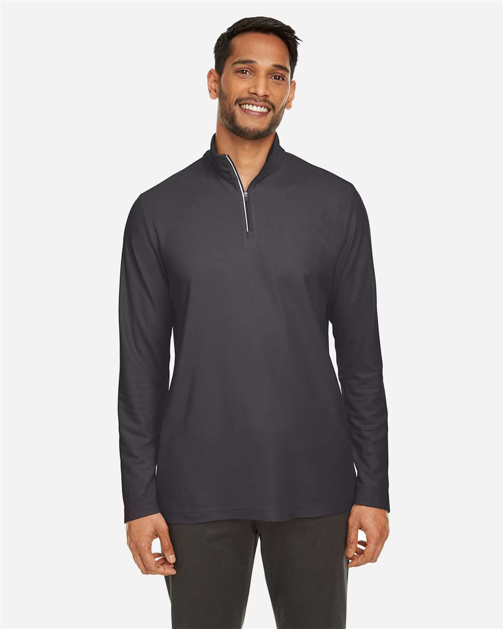 CORE365 CE405 Men's Fusion ChromaSoft™ Pique 1/4-Zip Pullover