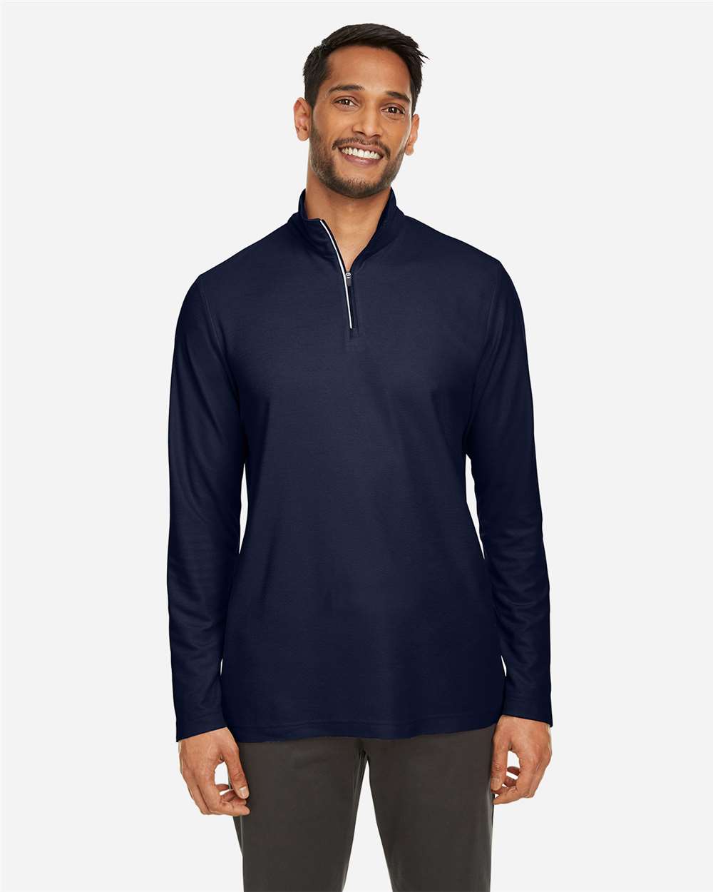 CORE365 CE405 Men's Fusion ChromaSoft™ Pique 1/4-Zip Pullover