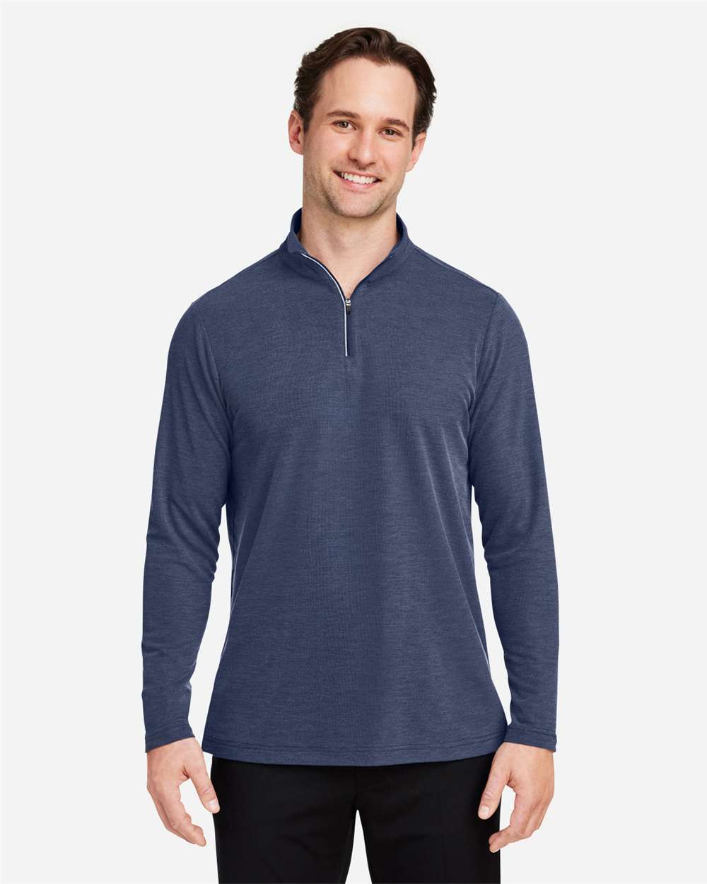 CORE365 CE405 Men's Fusion ChromaSoft™ Pique 1/4-Zip Pullover