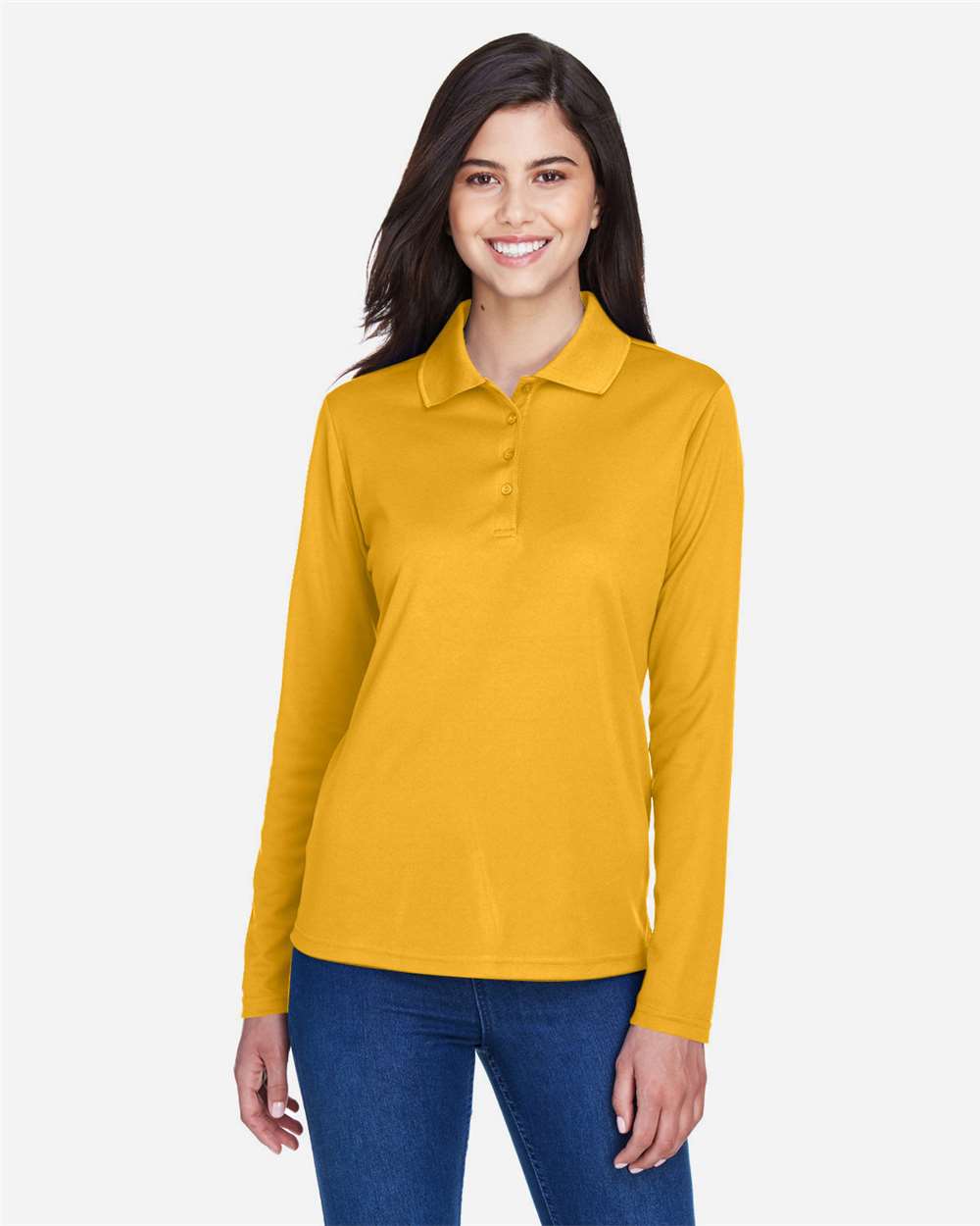 Core365 78192 Women's LS Piqué Polo