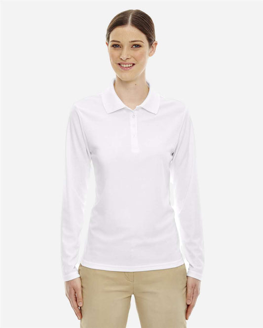 Core365 78192 Women's LS Piqué Polo