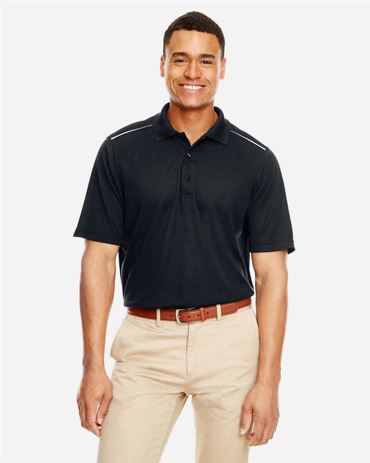 Core365 88181R Men's with Reflective Piping