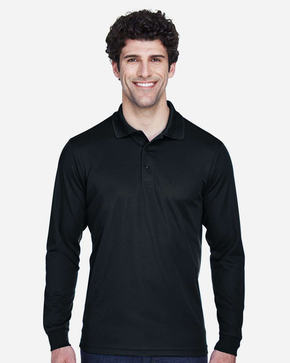 88192T Men's Tall Pinnacle Performance Long Sleeve Piqué Polo