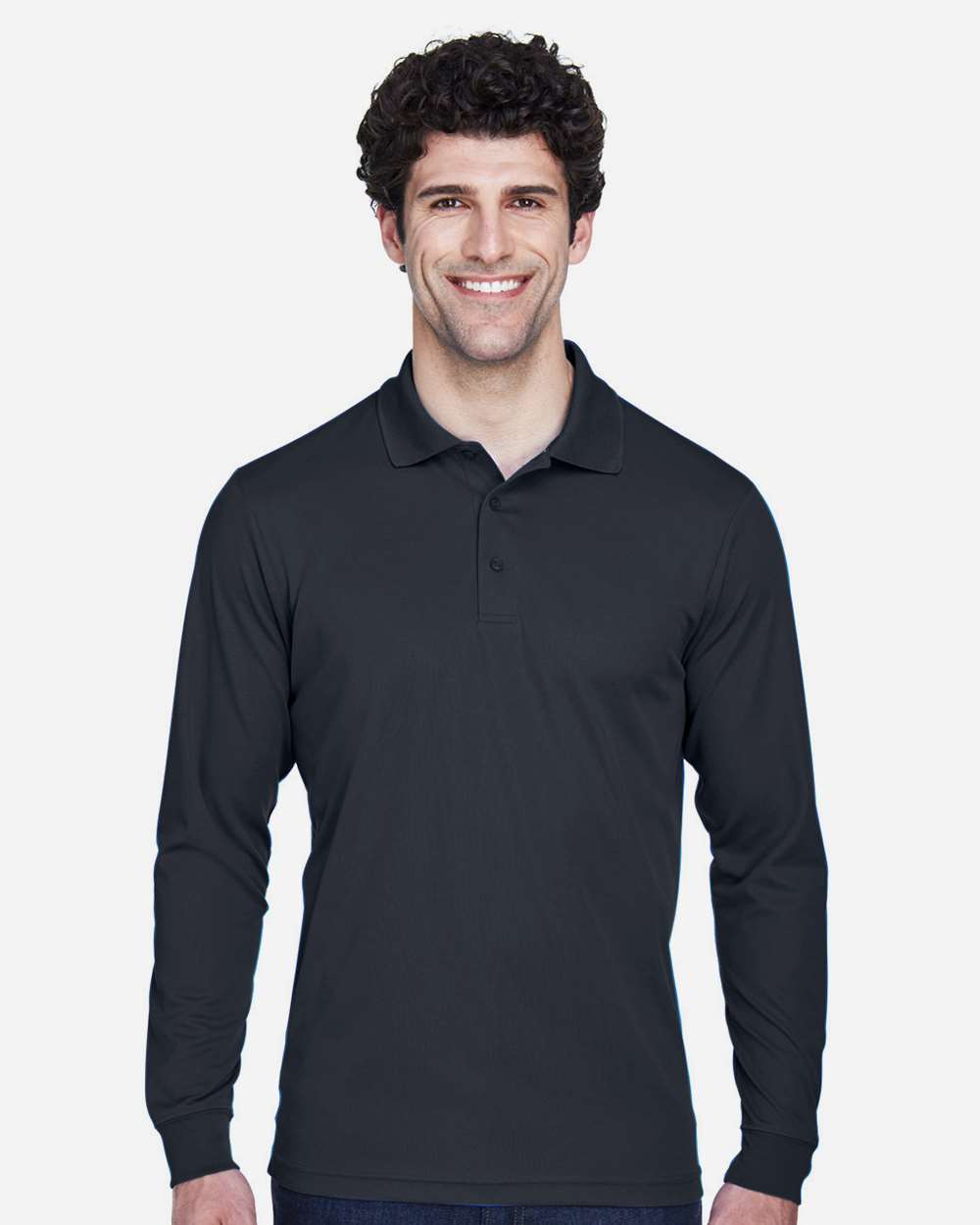 88192T Men's Tall Pinnacle Performance Long Sleeve Piqué Polo