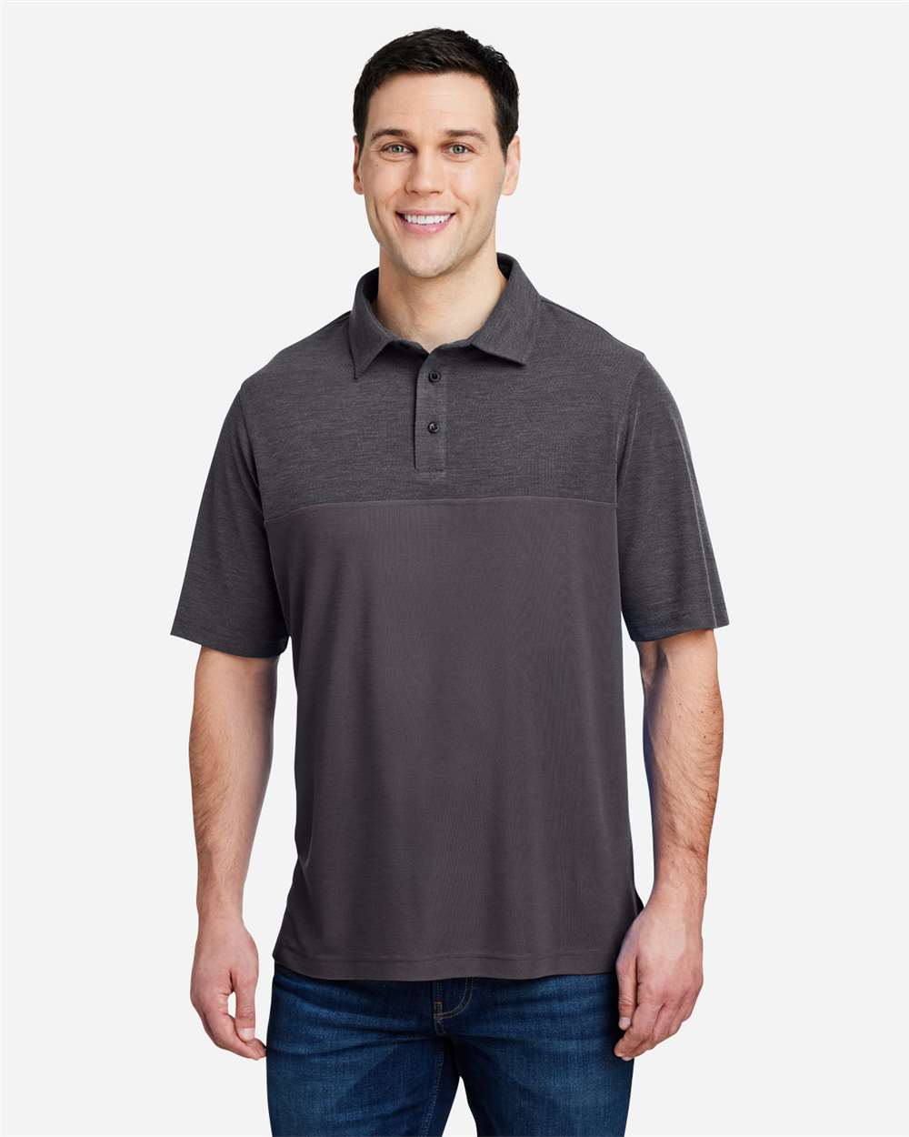 Core365 CE112C Men's ChromaSoft™ Colorblock Polo