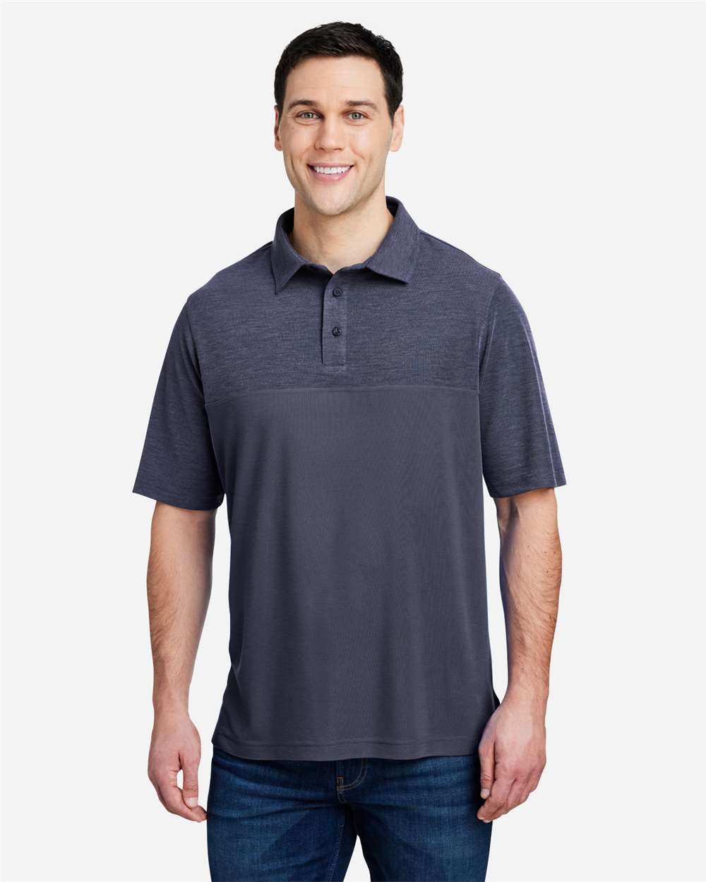 Core365 CE112C Men's ChromaSoft™ Colorblock Polo