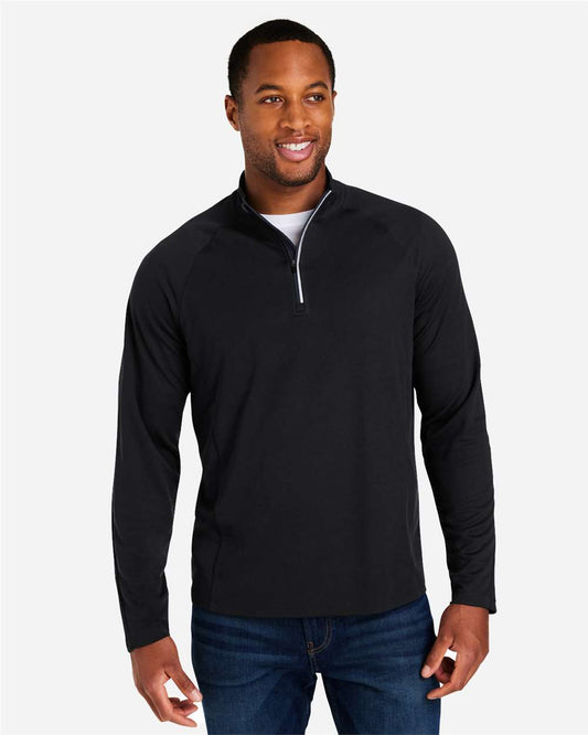 Core365 CE418 Men's Pique 1/4-Zip Pullover