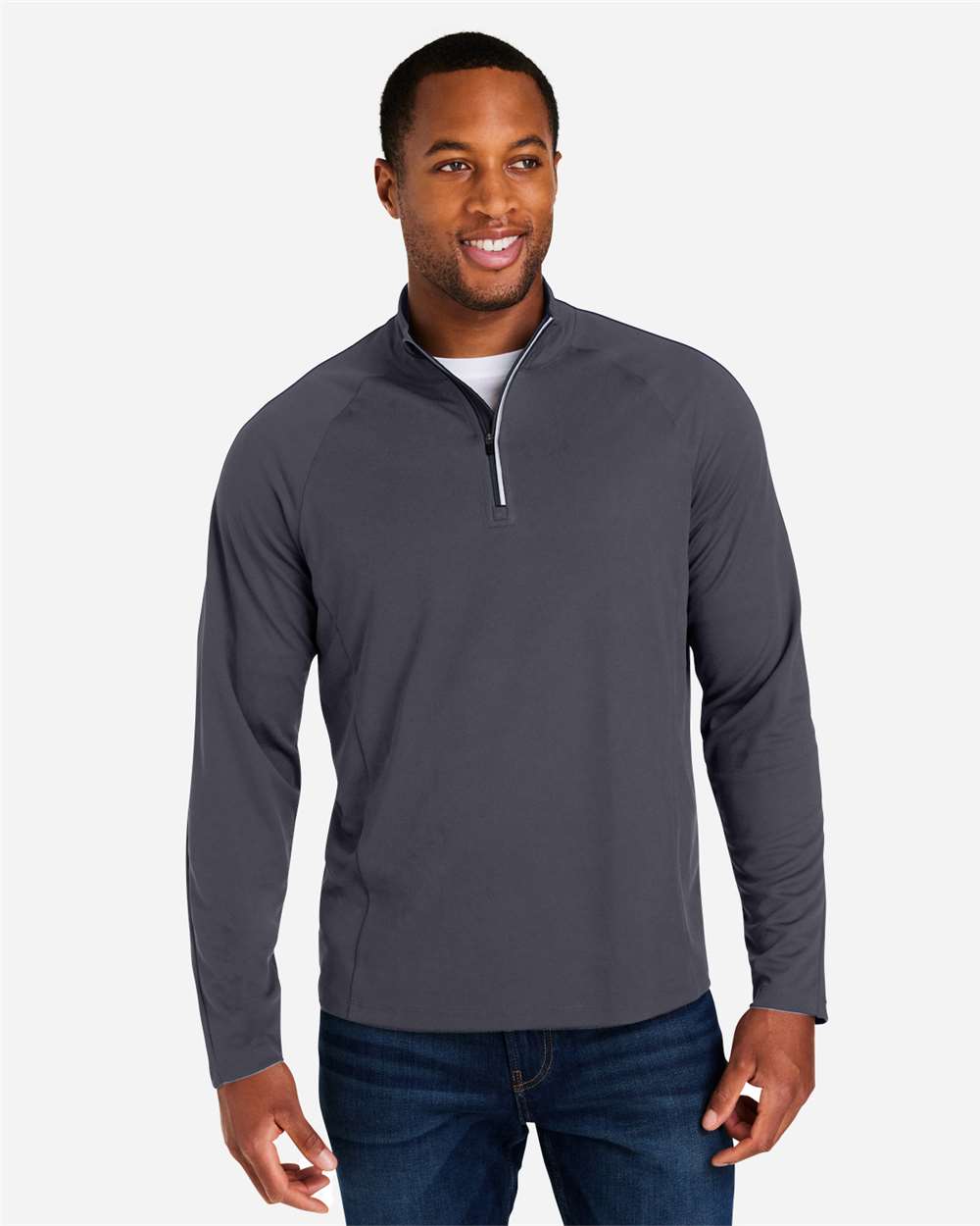 Core365 CE418 Men's Pique 1/4-Zip Pullover