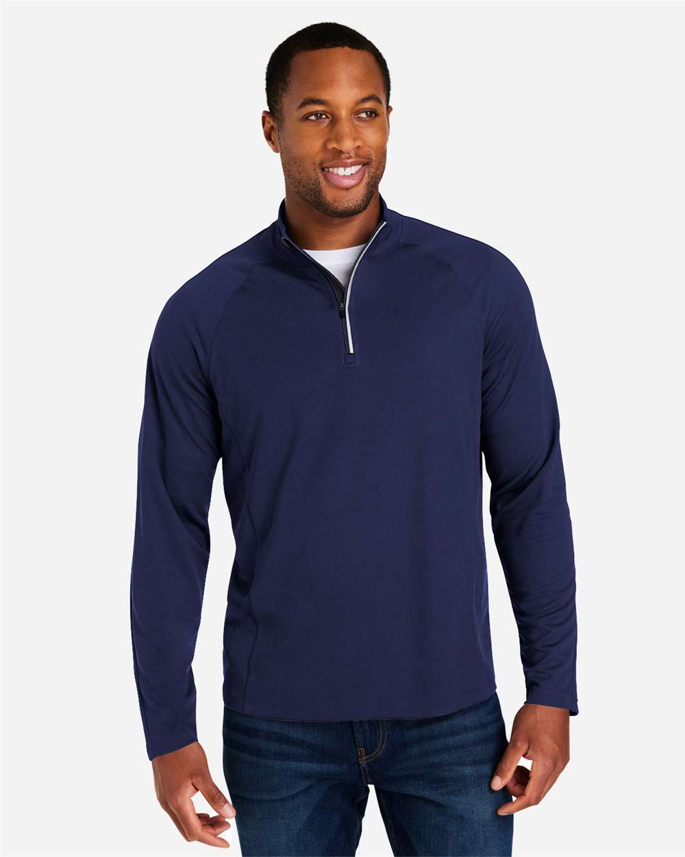Core365 CE418 Men's Pique 1/4-Zip Pullover