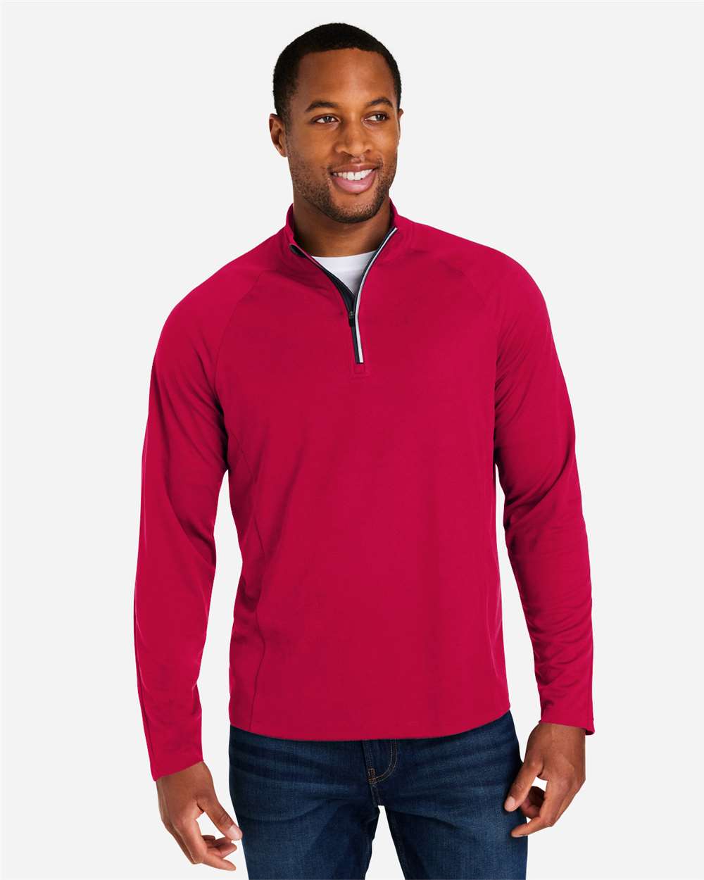 Core365 CE418 Men's Pique 1/4-Zip Pullover