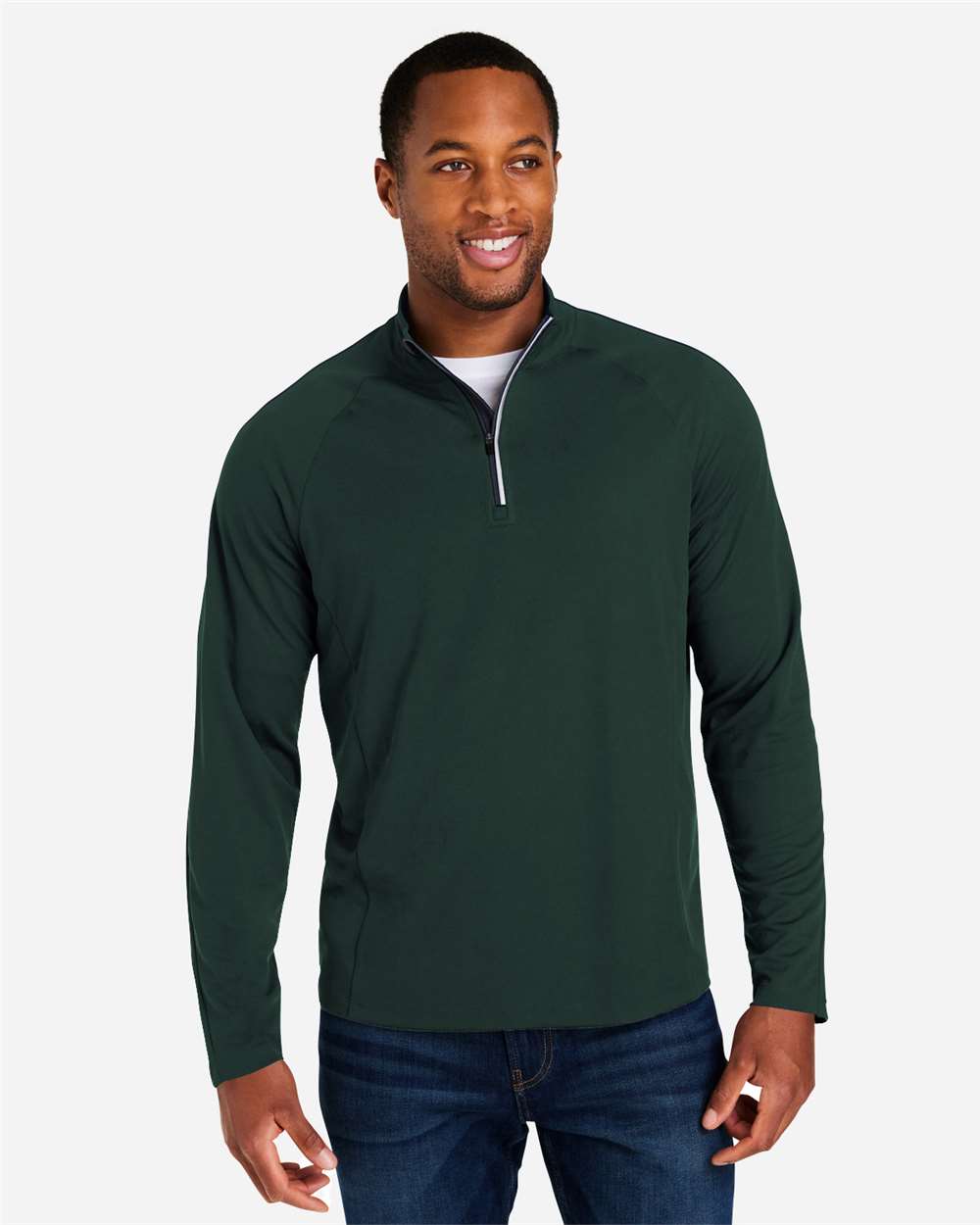 Core365 CE418 Men's Pique 1/4-Zip Pullover