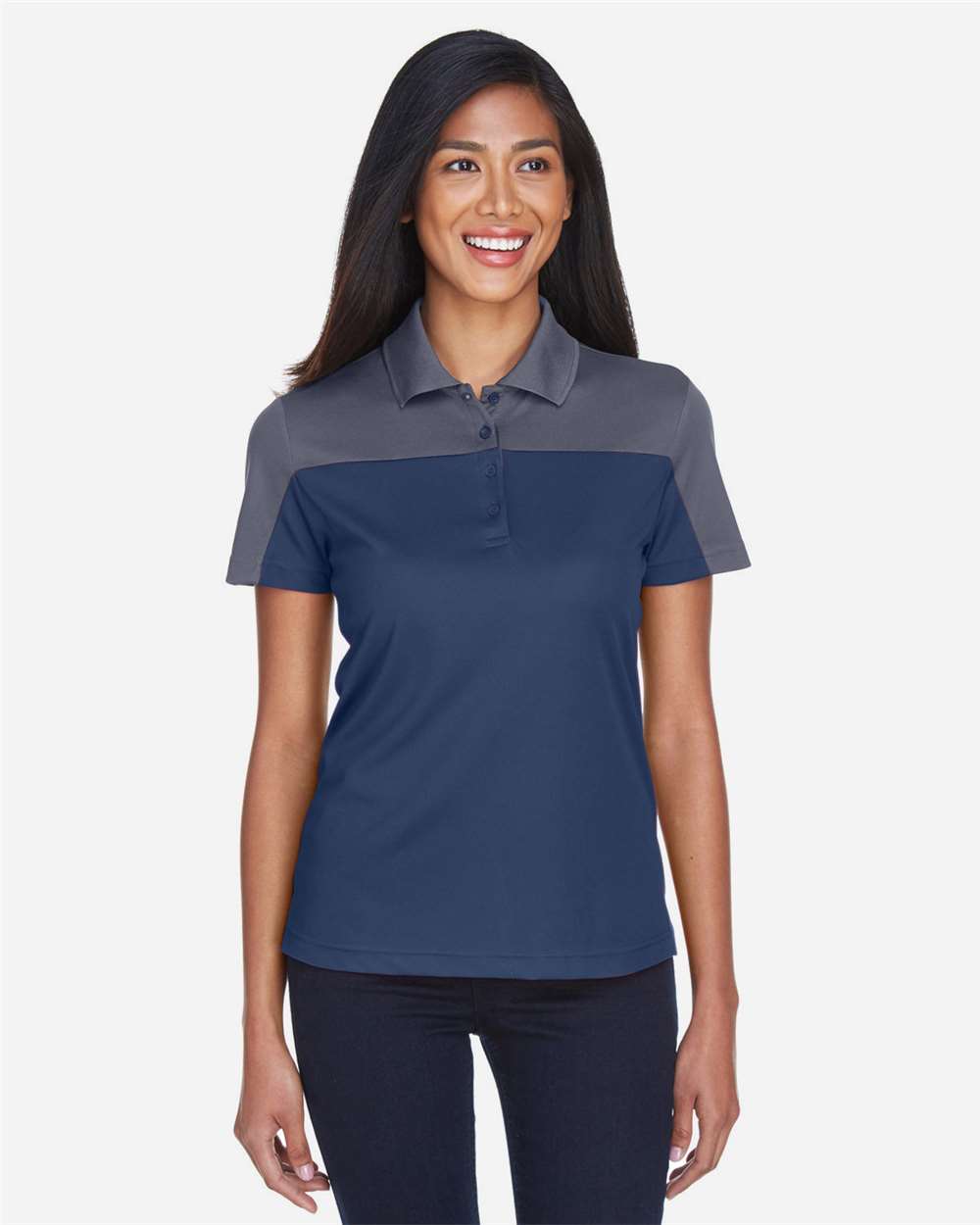 CE101W Women's Balance Colorblock Performance Piqué Polo