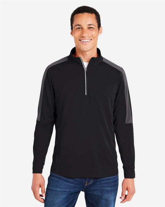 Core365 CE404 Men's Colorblock 1/4-Zip Pullover