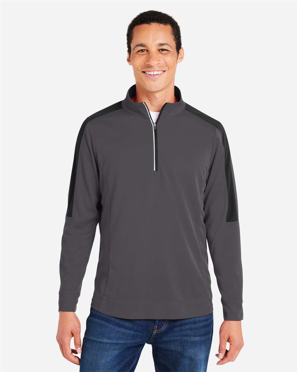 Core365 CE404 Men's Colorblock 1/4-Zip Pullover