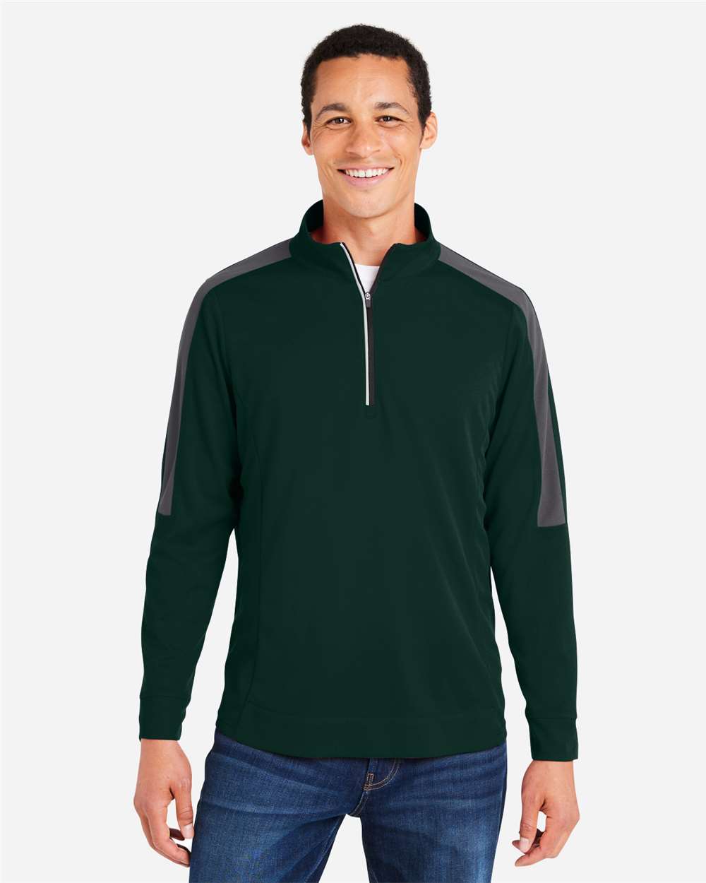 Core365 CE404 Men's Colorblock 1/4-Zip Pullover