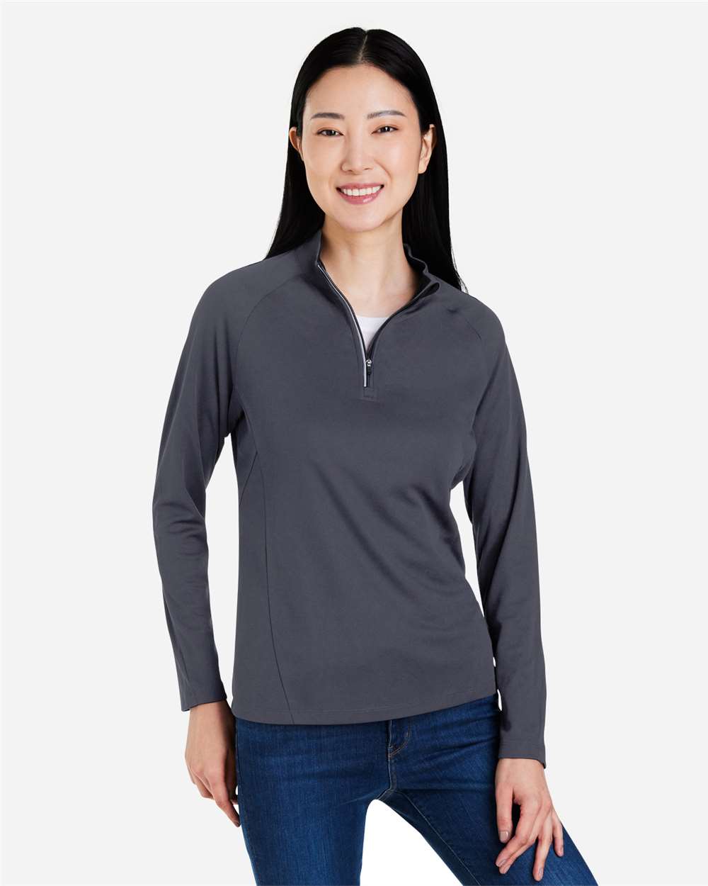CORE365 CE418W Women's Origin Performance Pique Quarter-Zip Pullover