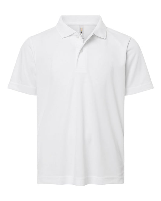 CORE365 CE108Y - Youth Nova Performance Pique Polo